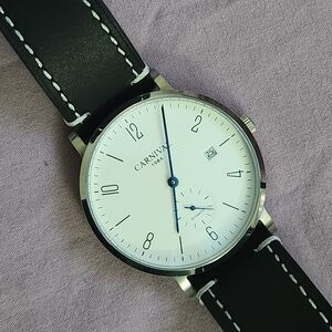 Carnival Men's Classic Black and White Watch